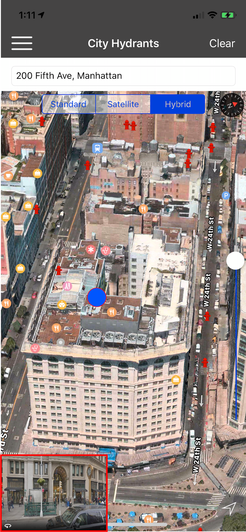 fire hydrant finder